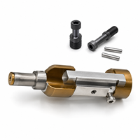 Support à bouteilles de vin, casier à vin à 1 bouteille, en aluminium usiné CNC, personnalisé pour cave à vin et bar à domicile, usinage CNC, tournage CNC
