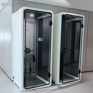 Soundbox Inc 전화 부스 판매 대회 사무실 부스 포드 개인 공간 작업 방음 부스 - Product Image 2