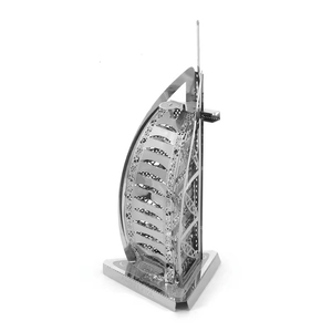 <span class=keywords><strong>Serie</strong></span> de Rompecabezas Metálicos 3D de Monumentos, Modelo Coleccionable Épico de la Catedral de Notre Dame, Castillo de la Bella Durmiente, Hotel Burj Al Arab Estrella Árabe 51-100 - Product Image 1