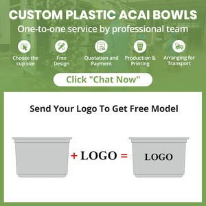 8/12/16/24/32/עוז מרק ברור מדליק מיכל מיכל ליאחסין עגול לחיות מחמד מיכל אחסון מזון חד פעמי עם כוסות קינוח - Product Image 6