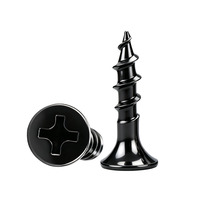 Vis à tête cruciforme noire pour plaques de plâtre, vis autoperceuse pour plaques de plâtre, fixation en gros pour quincaillerie
