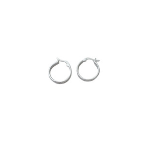 Boucles d'oreilles Huggie en argent sterling S925, couleur or et argent, forme cercle, bijoux pour tous les jours pour femmes - Product Image 5