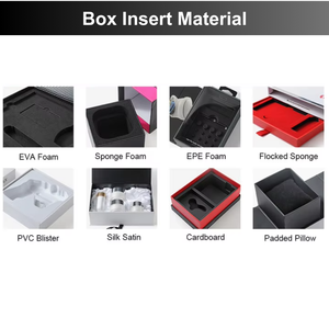 Bán buôn dập nổi của nhà máy Khuy măng sét đồng hồ bút sang trọng làm bằng tay cao cấp màu xanh đậm màu Đỏ PU da trang sức hiển thị hộp - Product Image 5