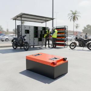 Fast Charging 73.6V 45Ah 30ah 72 Volt Battery With Smart BMS for E-<b>Motorcycle</b> Taxi Fleet Fast Swap <b>Motorcycle</b> Lithium Battery EM - Product Image 1