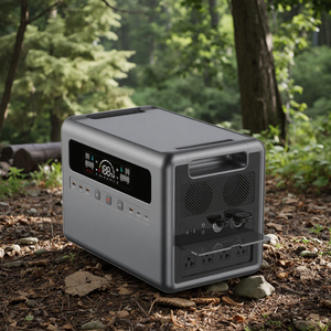 เครื่องกำเนิดไฟฟ้าพลังงานแสงอาทิตย์ 1536Wh 2000W แบตเตอรี่ LiFePO4 สำรองไฟบ้าน ชาร์จเร็ว พกพาสะดวก พร้อมระบบสำรองไฟ (UPS) สำหรับใช้ในบ้านและตั้งแคมป์ - Product Image 2