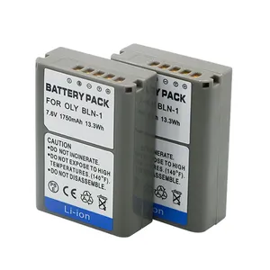 Batterie numérique PS-BLN1 BLN-1 pour <span class=keywords><strong>Olympus</strong></span> OM-D E-M1 OM-D E-M5 <span class=keywords><strong>PEN</strong></span> E-P5 HLD-6 série de caméras <span class=keywords><strong>PEN</strong></span>-F - Product Image 3