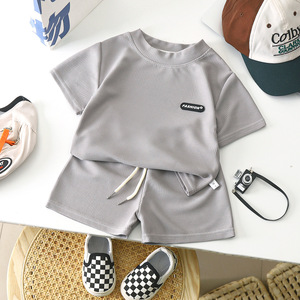 Enfants bébé garçons Shorts piste <span class=keywords><strong>Jogging</strong></span> costumes enfants Designers vêtements bébé garçon vêtements ensembles - Product Image 2