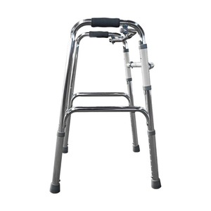 Déambulateur pliable Yikang en alliage d'aluminium argenté YK913L, aide à la mobilité pour personnes âgées - Product Image 1