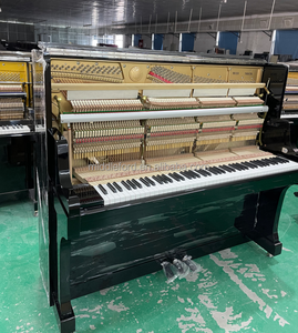 Piano droit vertical acoustique <span class=keywords><strong>noir</strong></span> Middleford 88 touches 126 cm avec <span class=keywords><strong>banc</strong></span> de piano réglable en bois massif offert - Product Image 5