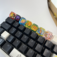 customized for Pokemoned Um-breon Resin Artisan Keycap 3D Sculpture Mechanical Keyboard Mechanical Japanese Anime Gaming Keycaps