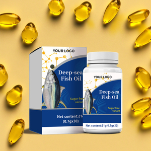 Cápsulas de gelatina blanda Omega 3 de Etiqueta Privada, suplementos para la salud del cerebro y el corazón, uso para adultos, 60 unidades - Product Image 2