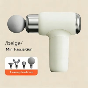 Mini <span class=keywords><strong>pistolet</strong></span> de <span class=keywords><strong>massage</strong></span> électrique silencieux pour le cou, le corps et les pieds, 4 têtes de <span class=keywords><strong>massage</strong></span>, réglage multi-positions, cadeau idéal pour les femmes, vente en gros - Product Image 1