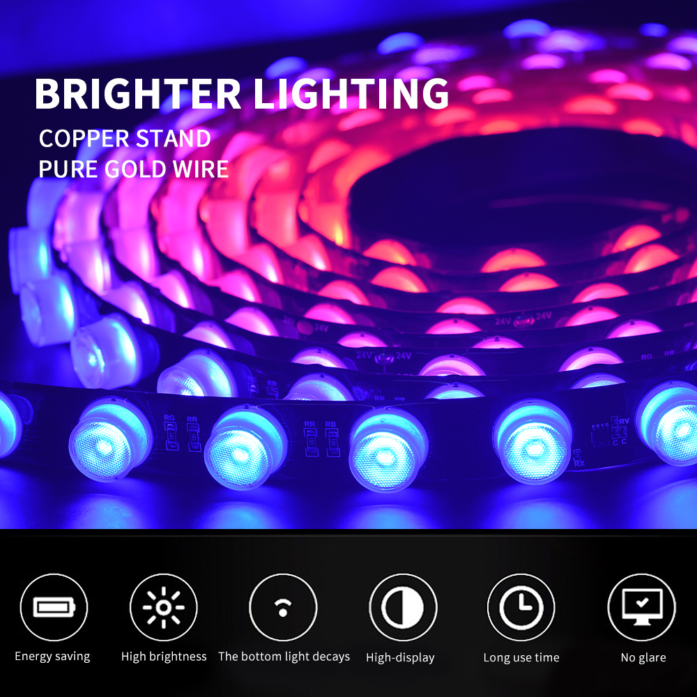 Flexible LED Washer Light DMX512 RGB Washer Architectural Lighting Linear RGB Lamp Strip IP65 Waterproof For City Building