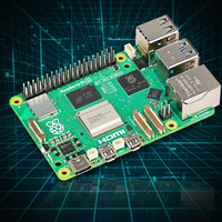 En Stock, Raspberry Pi 5 Original MODELO 8GB RAM BCM2712, Computadora Linux, Kits Básicos Raspberry Pi 5, Placa de Desarrollo