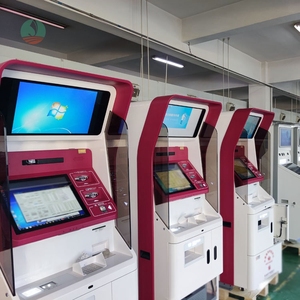 Máquina de terminal de autoservicio de banco comercial invitados institución financiera Cajero Automático remitente de tarjetas quiosco - Product Image 4