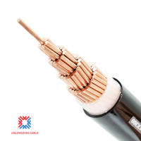 Cable de alimentación WDZA-YJY de bajo humo y sin halógenos XLPE - Clase FR (IEC 60332-3A) con conductor de cobre sin oxígeno para edificios comerciales de gran altura