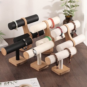 Venta al por mayor de expositores de pulseras de madera, almacenamiento y joyería directamente del fabricante. - Product Image 1