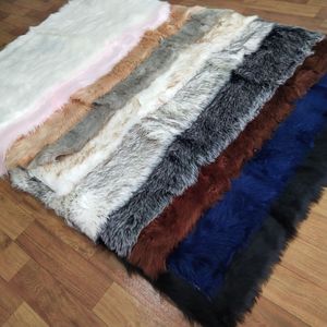 <span class=keywords><strong>Tappeto</strong></span> in pelliccia per soggiorno con forma rettangolare <span class=keywords><strong>multicolore</strong></span> - Product Image 1