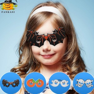 Gafas de Papel Fantasma, Accesorios de Disfraces de Halloween, Máscaras Divertidas para Fiestas - Product Image 4