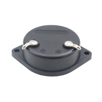 40MM 25Khz 4540 Induktansi Sensor Ultrasonik Speaker Tahan Air Tweeter Piezo Mylar Ultrasonik Buzzer Speaker untuk Pengusir Hama