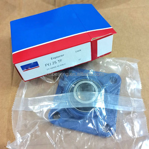 Unità Cuscinetto a Blocco <span class=keywords><strong>Lina</strong></span> Brand UCF210 con Alloggiamento in Plastica, Lubrificazione a Grasso, Precisione P6 - Product Image 3
