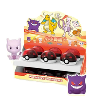 Caja Sorpresa con 216 Figuras de Acción de Pokémon de 3-3.6 cm, Mini Muñeco de Gengar, Modelo de Adorno, Juguete para Niños, Regalo, Venta al por Mayor en Tienda de Anime