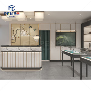 Solution complète pour bijouterie, incluant des vitrines sur mesure, des comptoirs et une aménagement intérieur <span class=keywords><strong>complet</strong></span> - Product Image 4