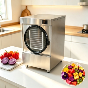 Secador de Bandeja de Acero Inoxidable, Equipo de Procesamiento de Alimentos con Calentamiento Eléctrico de 2000W, 220V, Máquina de Secado de Bajo Consumo - Product Image 3