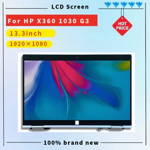 13.3 นิ้วดิจิตอลแอลซีดีโมดูลนับจำนวนสำหรับอีลิทบุ๊ค X360 1030 G3 หน้าจอสัมผัสชุดประกอบดิจิไทเซอร์เปลี่ยน FHD 1920*1080 - Product Image 2