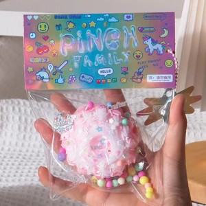 ของเล่นบีบ<span class=keywords><strong>เค้ก</strong></span> Taba Squishy ของเล่นบีบขนมหวานเหมือนจริง ของเล่นบีบคลายเครียด น่ารัก ช่วยผ่อนคลายความเครียด - Product Image 2