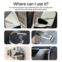 Peinture Aérosol Effet Chrome Abordable pour Métal, Peinture en Aérosol pour Placage au Chrome