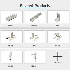 ขาตั้งแผงโซลาร์เซลล์ FarSun สำหรับหลังคาเหล็ก ระบบติดตั้งบนหลังคา - Product Image 1