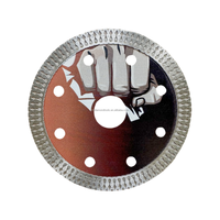 5 Zoll (125 mm) gesinterte Diamantklinge zum Fliesenschneiden, kein Abrauen, für Trocken- und Nassanwendung