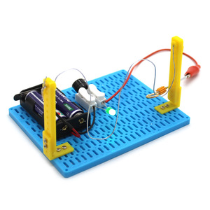 Kit de experimentos científicos, modelo de circuito de madera DIY para niños de 7 a 9 años, juguete educativo con motor alimentado por batería y laberinto de cables - Product Image 5