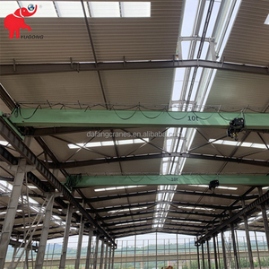 Grúa <span class=keywords><strong>Puente</strong></span> <span class=keywords><strong>de</strong></span> Alta Calidad Tipo HD <span class=keywords><strong>de</strong></span> 3, 5, 8 y 10 Toneladas, Estándar Europeo, <span class=keywords><strong>de</strong></span> Viga Única - Product Image 1