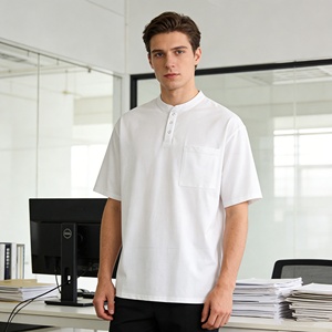 Camicia Casual Estiva da <span class=keywords><strong>Uomo</strong></span> Personalizzata, 220G 100% Cotone, Morbida, Antipiega, ad Asciugatura Rapida, Manica Corta, Vestibilità Comoda - Product Image 5