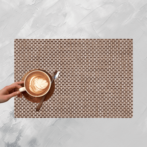 Manteles individuales ecológicos de estilo occidental, posavasos, alfombrillas para el hogar, cocina, almohadillas desechables para mesa, aislamiento térmico tejido - Product Image 1