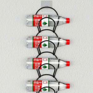 Porte-chapeaux mural en métal, fer, plastique et tissu, pour ranger les chapeaux, les casquettes de baseball, rangement de garde-robe, suspension facile, usage domestique - Product Image 3