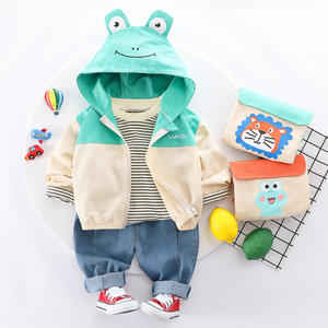 Conjuntos de Ropa para Niños al por Mayor de Alta Calidad, Estilo Nuevo, Sudadera con Orejas y Pantalones Vaqueros para Niños - Product Image 2