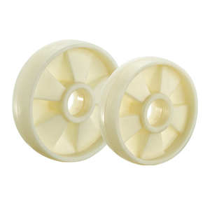 工業用フォークリフトナイロンホイールキャスターNoriフォークリフトホイール手動油圧フォークリフトPAホイール - Product Image 3