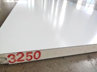 Panneaux sandwich en mousse de polyuréthane isolante pour les murs et les toits extérieurs des hôtels - Ignifuges, écologiques, épaisseur personnalisée