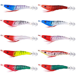 ชุดเหยื่อสดปลอม ตัวกุ้งไม้ไบโอนิค 12 ชิ้น พร้อมตะขอปลาหมึกเรืองแสง เหยื่อกุ้งปลอมเรืองแสง อุปกรณ์ตกปลาอิเล็กทรอนิกส์แบบสองแถว - Product Image 5