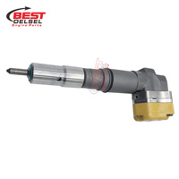 Inyector de Combustible Diésel de Acero Inoxidable de Alta Calidad para Motor 3412E, Números de Modelo 198-6877, 204-2467, 232-1170, 232-1175