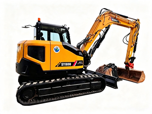 รถขุดขนาดเล็ก SANY SY80U Y75-10 ใหม่เอี่ยมสำหรับขาย รุ่น SY75C 75 75C รถขุดตีนตะขาบ พร้อมการรับประกัน 1 ปี รวมส่วนประกอบหลัก - Product Image 1