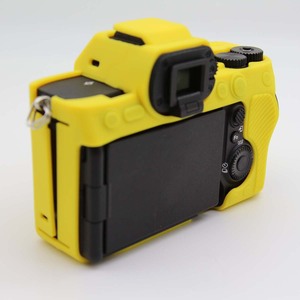 Étui pour appareil photo YEAH pour <span class=keywords><strong>Sony</strong></span> A7MIV/A7M4 - Housse de protection en silicone pour appareil photo reflex numérique, cage détachable, antichoc, anti-poussière - Product Image 2