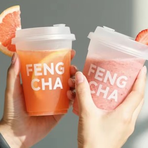 Vasos de Plástico PP de 16oz, 18oz y 20oz con Tapas para Beber, 90mm de Diámetro, Base Redonda, para Jugos, Se Acepta Logotipo Personalizado - Product Image 3