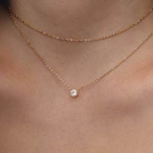 Collana di pesce astratto pendente in acciaio inossidabile collana a croce impermeabile collana a pendente con zircone lucido semplice collana - Product Image 5