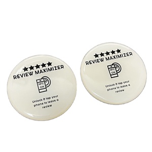 N-TAG étanche 213 215 216 424 Avis Grande Taille 80mm Médias Sociaux Nfc Pop Boutons Epoxy QR <span class=keywords><strong>CODE</strong></span> Imprimé - Product Image 2