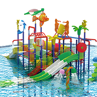 Jeux interactifs de parc aquatique avec rétroaction sensorielle pour jouer