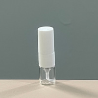 Botol Sampel Kaca Transparan 1ml Portabel, Botol Isi Ulang Parfum Mini Tipe Tekan dan Botol Penetes untuk Krim Mata
